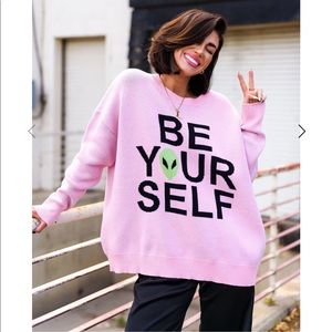 Dressed in LALA Be Yourself Oversized Knit